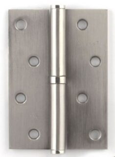 Петля дверная 100*75*2,5-B-Steel-NIS-R никель мат. правое, Никель, Правое