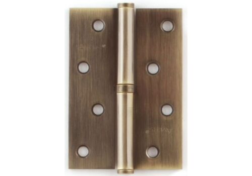 Петля дверная 100*75*2,5-B-Steel R бронза правое, Бронза, Правое